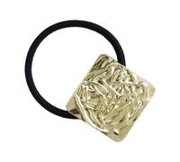 Chouchou à cheveux en métal - Support de queue de cheval géométrique | Bandeau queue de cheval en métal à la mode et élastiques à cheveux | Accessoires de cheveux élégants pour les femmes, les filles