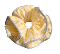 Chouchou À Rayures Tendance Pour Surdimensionné Queue De Cheval Bandeau Élastique Simple/double Couche Élastique Assorti Un Usage Quotidien