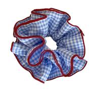 Chouchou bleu extensible pour femme - Accessoire de poignet multifonction pour entraînement au bureau - Usage quotidien