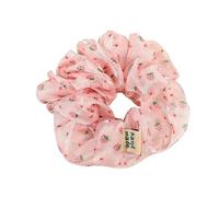 Chouchou cheveux 2pc Oversized Printed Chiffon High Elastic Hair Rope Sweet Fabric Scrunchies Accessories(Color11)