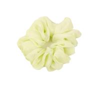 Chouchou Cheveux Femme Lot de 5 chouchous élastiques en organza for femmes, multicolores, for queue cheval(Green)