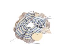 Chouchou classique avec nœud en dentelle extensible pour femmes, adolescentes, filles