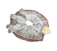 Chouchou classique avec nœud en dentelle extensible pour femmes, adolescentes, filles