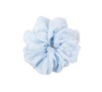 Chouchou En Tissu Lot de 5 chouchous élastiques en organza for femmes, multicolores, for queue cheval Élastique(Blue)
