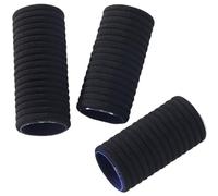 Chouchou En Tissu Lot de 50/100 élastiques à cheveux noirs for femmes et filles, en caoutchouc haute élasticité, chouchous, accessoires for queue cheval(Black,100pcs)