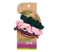 Chouchou pour cheveux Goody Planet Goody Ouchless - Lot de 3 bandes assorties Camilla Stripe - Accessoires pour cheveux pour femmes et filles