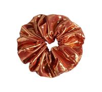 Chouchou tendance noir surdimensionné alliant confort et style, accessoire pour cheveux pour un usage quotidien