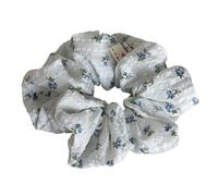 Chouchous à cheveux brodés à la mode en tissu léger élastique pour queue de cheval Accessoires corde