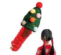 Chouchous à cheveux de Noël - Bandeau de Noël - Bandeau de Noël | Accessoires de cheveux de Noël, élastiques à cheveux en de festival, élastiques à cheveux en sans dommage pour queue