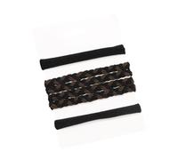 Chouchous à cheveux doux tissés colorés chouchous élastiques postiches cheveux épais chignon corde cheveux femme décoration cheveux