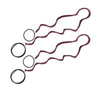 Chouchous à cheveux doux tissés colorés chouchous élastiques postiches cheveux épais chignon corde cheveux femme décoration cheveux