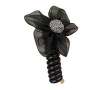 Chouchous à cheveux élastiques enroulés élégants pour filles et femmes, cadeau en spirale, élastiques à cheveux, cordon téléphonique, chouchou tressé en forme de cœur