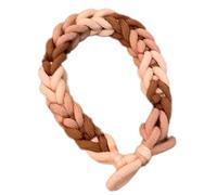 Chouchous à cheveux élégants pour fille tendance au crochet - Élastiques à cheveux sur le thème du festival