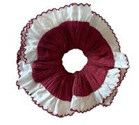 Chouchous à cheveux en dentelle pour femmes et filles, élastiques à cheveux, élastiques esthétiques, cercles, support de queue de cheval tendance