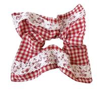 Chouchous à cheveux épais avec nœud - chouchou surdimensionné - Élégant - Pour femme - Pour queue de cheval - Pour mariage