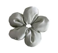 Chouchous à cheveux épais surdimensionnés pour femme avec motif fleur 3D, chouchou élégant en forme de donut, chouchou pour queue de cheval, pour femmes et filles