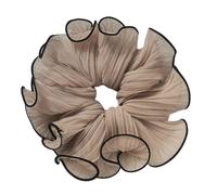Chouchous à cheveux froncés, épais et surdimensionné, élégant avec corde à cheveux, chouchou pour femme