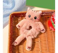 Chouchous à cheveux mignons en forme de panda pour femmes et filles, accessoires pour cheveux, queue de cheval, chouchous élastiques en peluche G4Y2