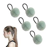 Chouchous à cheveux pour filles, élastique à pompons pour filles, corde à cheveux colorée, corde à cheveux tendance, chouchous à cheveux pour fille, sœur, amis, épouse, famille