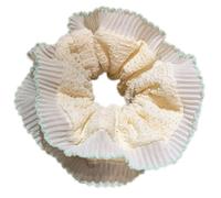 Chouchous à cheveux surdimensionnés avec bordure en dentelle élastique pour cheveux épais Updos Cercles de cheveux féminins Ornements chouchous pour femmes