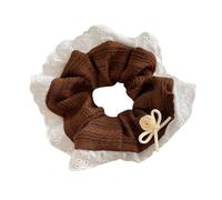 Chouchous à cheveux surdimensionnés en dentelle chouchou élastique pour cheveux - Décoration de cheveux pour femme