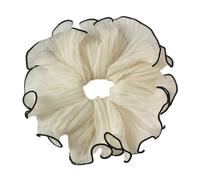 Chouchous à cheveux surdimensionnés en dentelle chouchou élastique pour cheveux - Décoration de cheveux pour femme