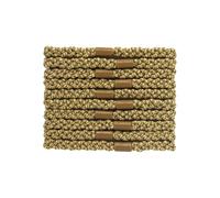 Chouchous à cheveux tressés à la mode, élastiques tissés, pour queue de cheval, confortables pour femmes