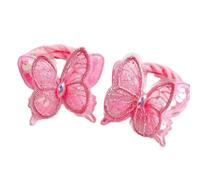 Chouchous à, cravate à cheveux papillon à, A | Élastique à cheveux papillon élaboré pour femmes, postiches élastiques, outil de coiffure pour adolescentes,