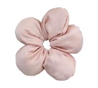 Chouchous à fleurs bouffantes françaises, chignons surdimensionnés, porte-queue de cheval, bandeau à fleurs, coiffure élégante pour de cheval