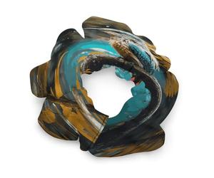 Chouchous à motifs de pluie et de chants d'oiseaux relaxants - Accessoires pour cheveux colorés, élastiques pour queue de cheval adaptés aux cheveux épais et fins, conception sans abîmer les cheveux