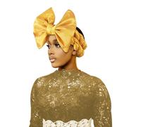 Chouchous à nœud papillon africain en Polyester doux, accessoire de coiffure pour femmes et filles, accessoire de cheveux formel quotidien
