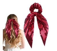 Chouchous à Paillettes | Chouchous Scintillants - Nœud Élastique Cheveux Tendance,pour Femmes Dames Danseuses Artistes Vacances Salle de Sport Entraînement Cours de Yoga École