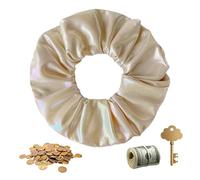 Chouchous avec poche zippée, accessoires de style élastique doux | Chouchous avec poches secrètes - pour femmes, filles, amis, petites amies, sœurs, mères, mèches fines et bouclées