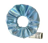 Chouchous avec poche zippée pour femme | Bandeau élastique doux | Chouchous avec compartiment secret | Pour rouge à lèvres, argent, clés, ainsi que des objets de valeur