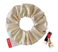 Chouchous avec poches pour femme - Accessoires doux pour queue de cheval - Chouchous avec poches secrètes | Pour argent, rouge à lèvres, clés, objets de valeur