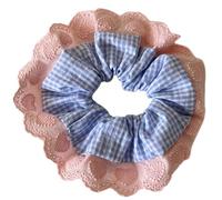 Chouchous blancs élégants pour femmes, chouchous élastiques à la mode, accessoires de cheveux pour améliorer votre coiffure, chouchous en dentelle