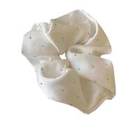 Chouchous chatoyants avec bande en tissu doux pour femme, accessoire de queue de cheval tendance, accessoires légers