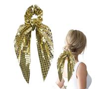 Chouchous Cheveux À Sequins,attache queue de cheval chic,Bandeaux Cheveux pour Poignet | pour filles, femmes, épouses, danseuses, artistes, anniversaire, fêtes, mariage, vacances, gym, sport, yoga, co