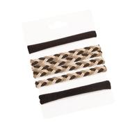 Chouchous colorés pour chignon de sport, élastiques à cheveux tressés, chouchou pour queue de cheval