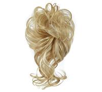 Chouchous de Cheveux Élastiques Bouclés Désordonnés Postiches Synthétiques Chignon Donut Chignons pour Femmes Filles-27H613,China