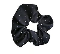 Chouchous décoratifs en tissu extensible avec strass pour tous les jours, fêtes et réunions sociales