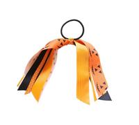 Chouchous D'Halloween - Cordes Pour Attaches De Cheveux, Élastiques En Ruban De Citrouille | Attaches Chouchous Pour Cheveux, Porte-queue De Cheval D'Halloween, Accessoires Pour Cheveux Bouclés Et So