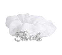 Chouchous élastiques à cheveux avec lettres en strass pour chignon ou cérémonie de mariage