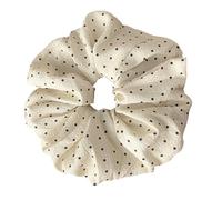 Chouchous élastiques à pois élégants pour femmes, accessoires de cheveux tendance, postiche queue de cheval