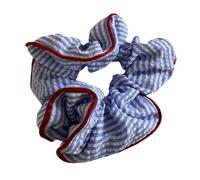 Chouchous élastiques élégants à rayures pour queue de cheval - Pour mariage - Gros chignons - Pour différentes coiffures
