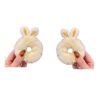 Chouchous élastiques en peluche avec oreilles de lapin