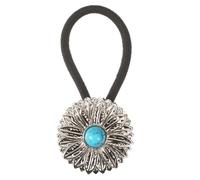 Chouchous élastiques ethniques simples pour queue de cheval - Anneaux à cheveux enchanteurs simples - Corde à cheveux pour fille