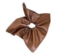 Chouchous élégants élastiques en cuir synthétique pour événements formels et fêtes - Accessoires de fête - Style années 2000 - Pour fille