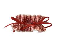 Chouchous élégants en dentelle épaisse surdimensionnée pour cheveux - Chouchou élégant pour queue de cheval - Pour femme - D