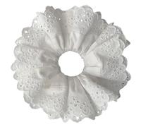 Chouchous élégants en dentelle pour femme - Grand chouchou élastique double couche pour ajouter du charme à vos coiffures